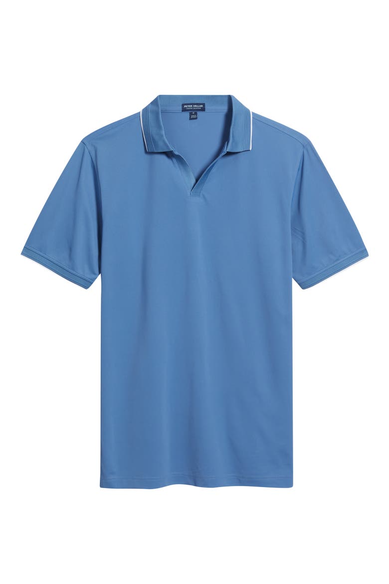 Crown Crafted Summertime Performance Mesh Polo, Alternate, color, STORM