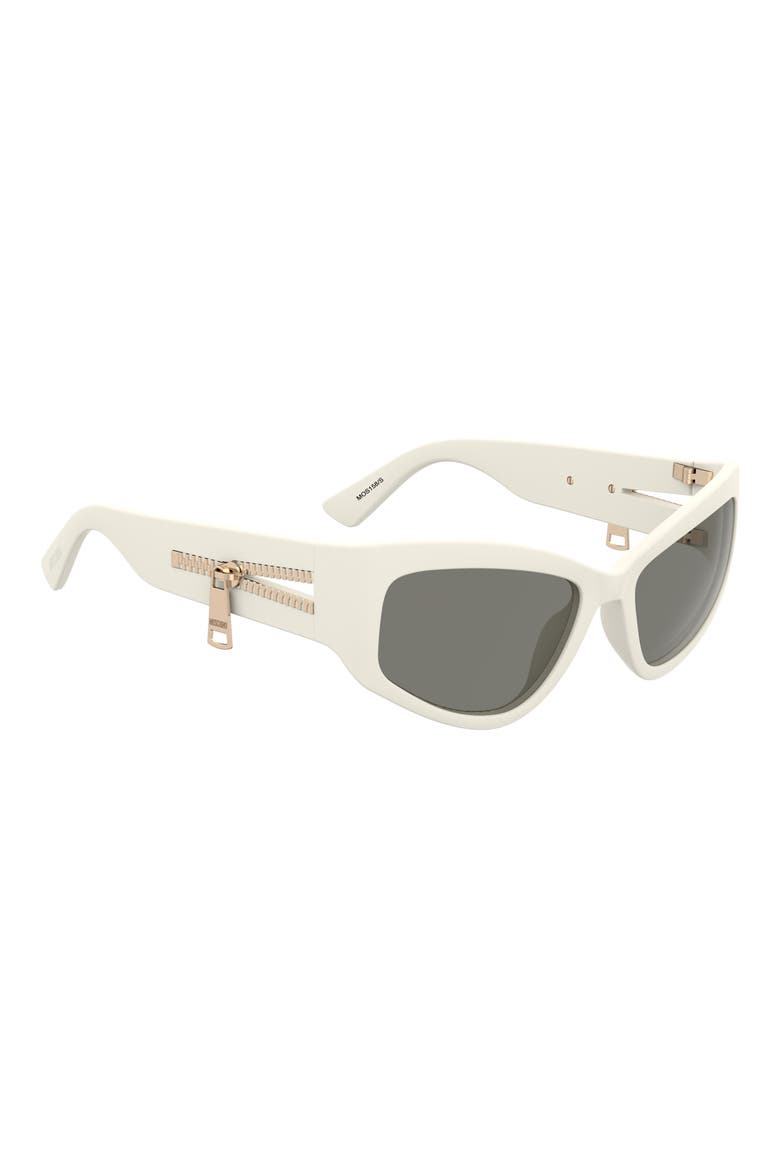 59mm Cat Eye Sunglasses, Alternate, color, IVORY