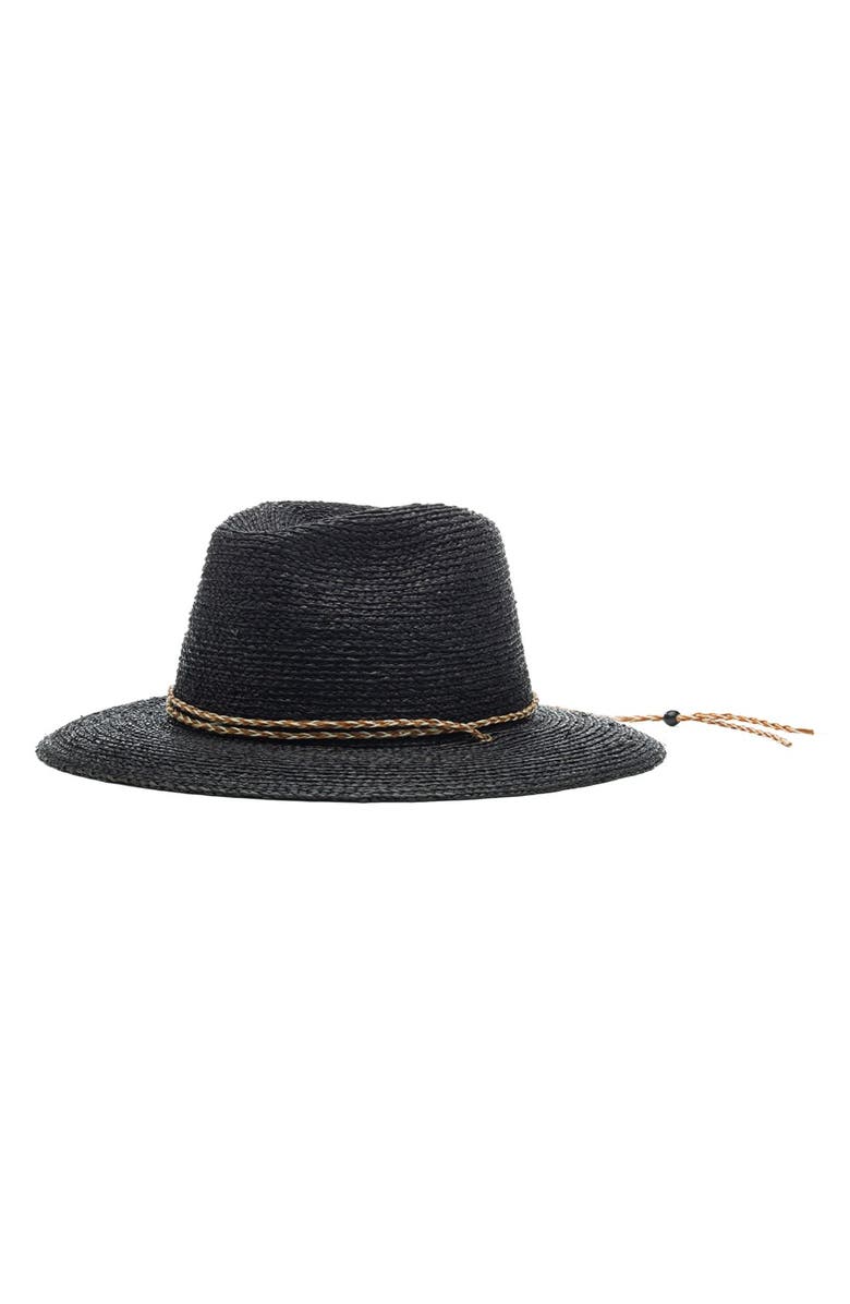 Brixton 'Bodhi' Straw Fedora, Main, color, 
