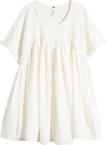 Free People Catalina Mixed Media Minidress | Nordstrom