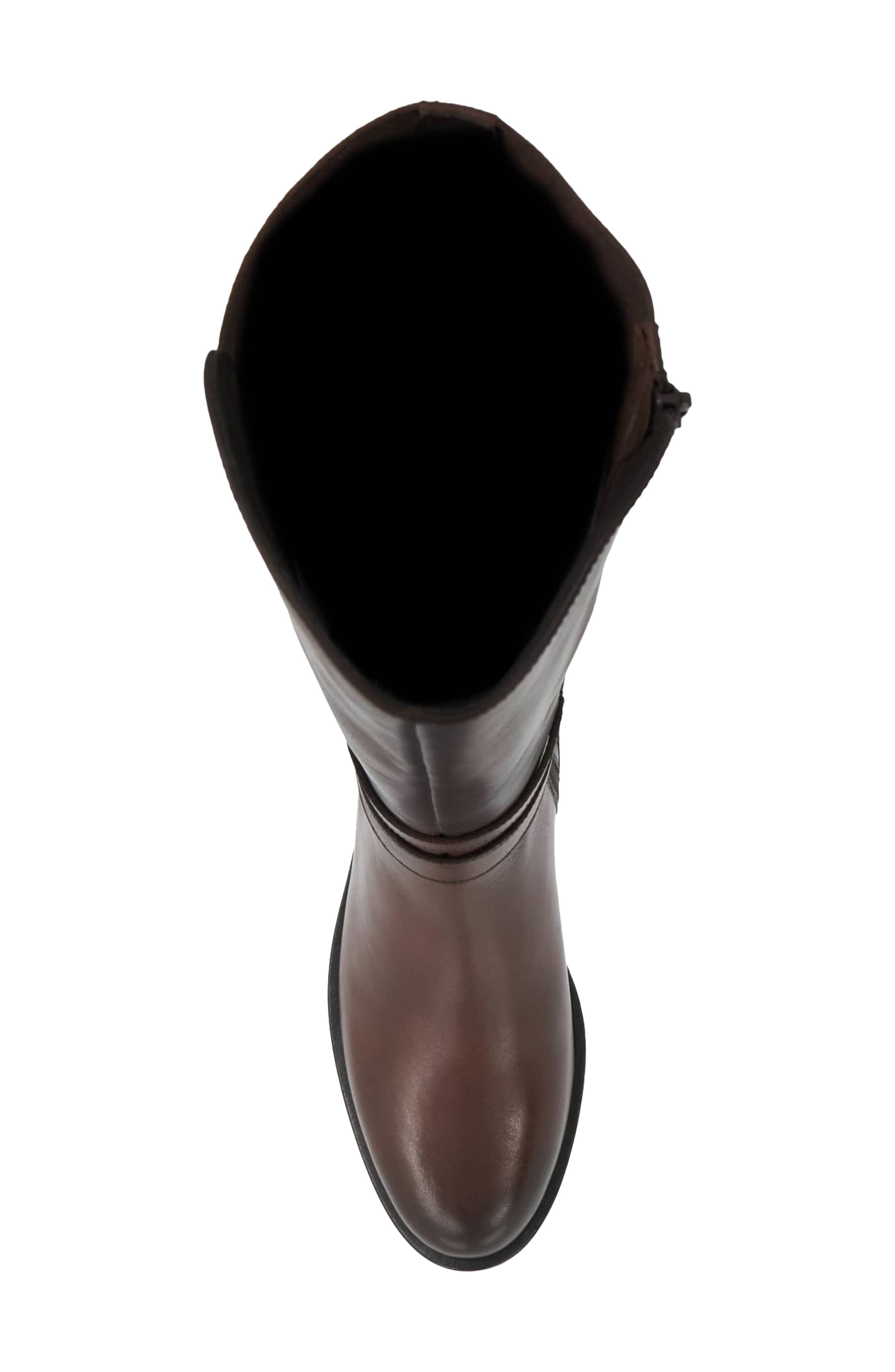 Dune London Tatter Knee High Boot, Alternate, color, Brown