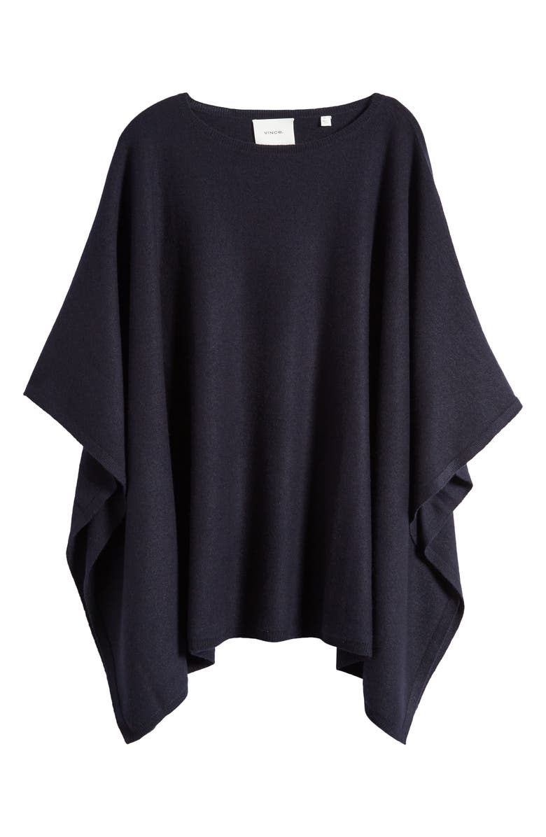 Vince Cashmere Poncho, Main, color, Coastal Blue