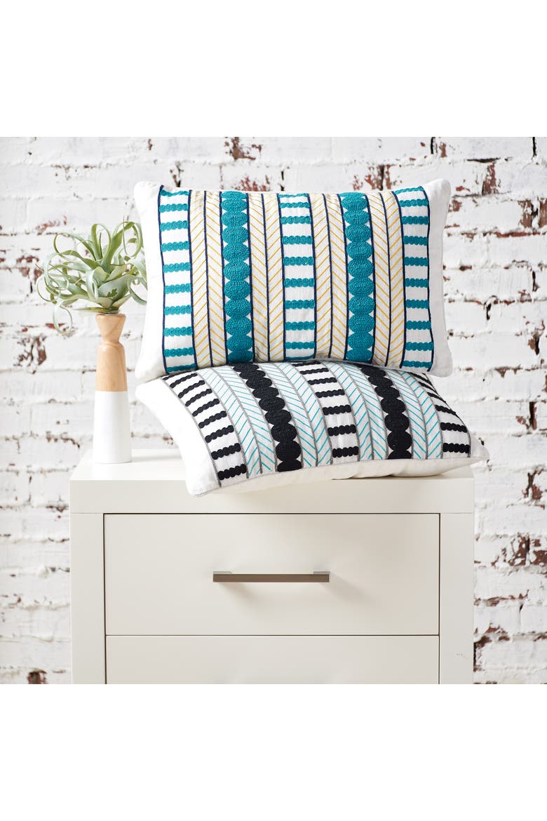 Marti Throw Pillow Collection, Alternate, color, Yellow