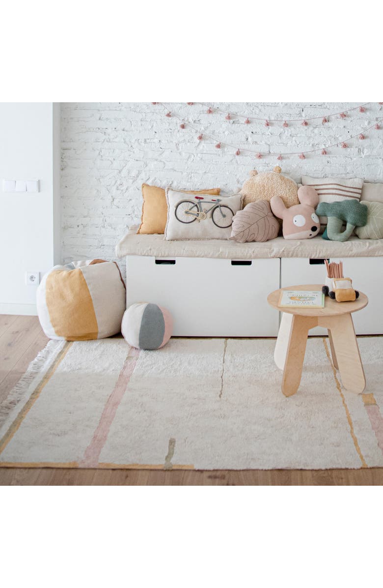 Lorena Canals Cushion Ball, Alternate, color, Multicolor