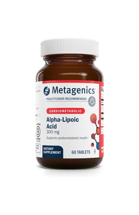 Alpha-Lipoic Acid 300 mg Metabolism and Antioxidant Support Supplement 60 Tablets