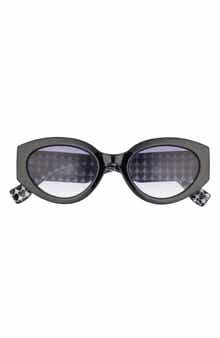 53mm Oval Sunglasses