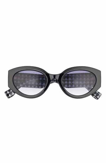 53mm Oval Sunglasses