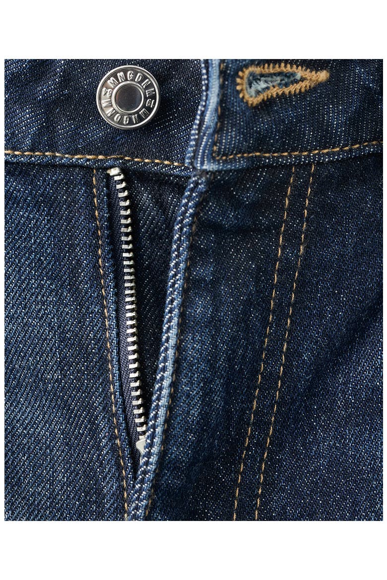 Fiona Mid Rise Flare Jeans, Alternate, color, DARK BLUE