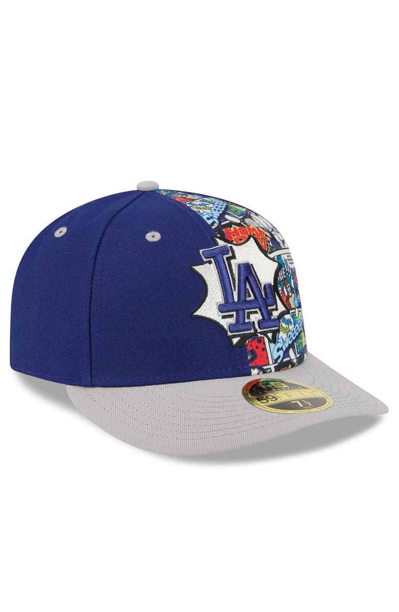New Era Men's New Era Royal/Gray Los Angeles Dodgers 2025 MLB Diamond Hero Edition Low Profile 59FIFTY Fitted Hat, Alternate, color, Royal