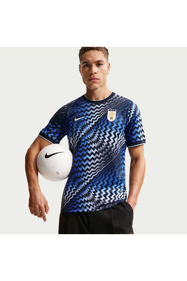 Men's Nike Blue Uruguay National Team 2026 Academy Pro Pre-Match Top, Alternate, color, Blue