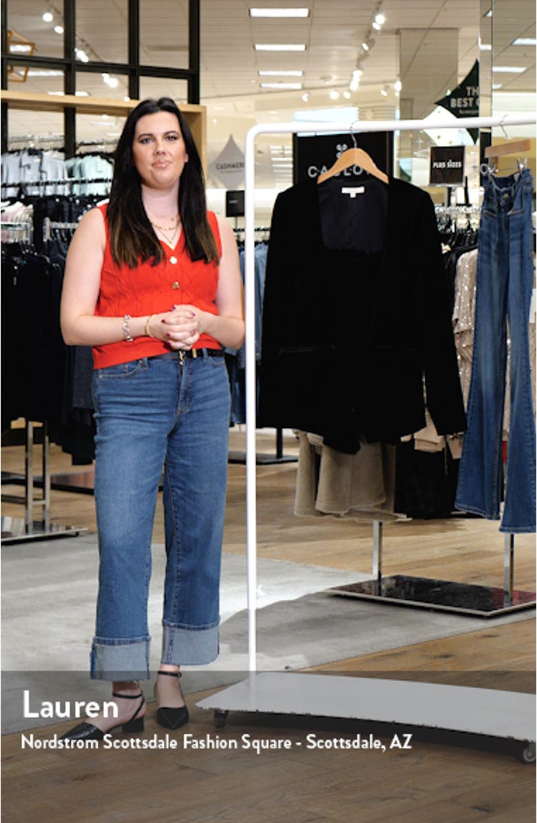 The Penelope Square Neck Velvet Jacket, sales video thumbnail