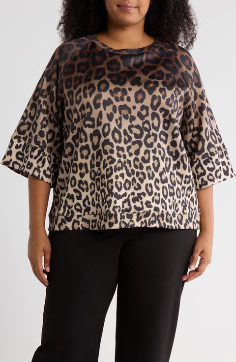 Three-Quarter Sleeve Scuba Top
