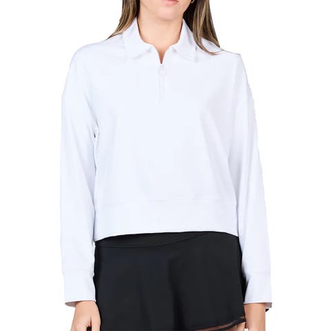 Staples Quarter-Zip Womens Golf Pullover