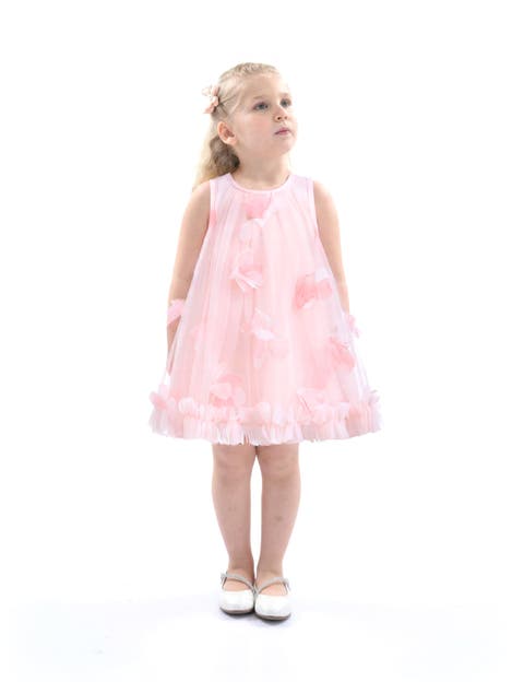 Blooming Tulle Sleeveless Dress (Toddler & Little Kid)