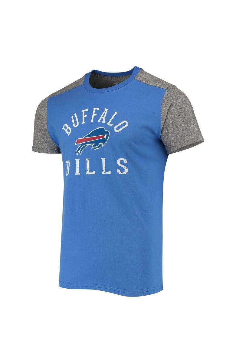Majestic Threads Men's Majestic Threads Royal/Gray Buffalo Bills Field Goal Slub T-Shirt, Alternate, color, Royal