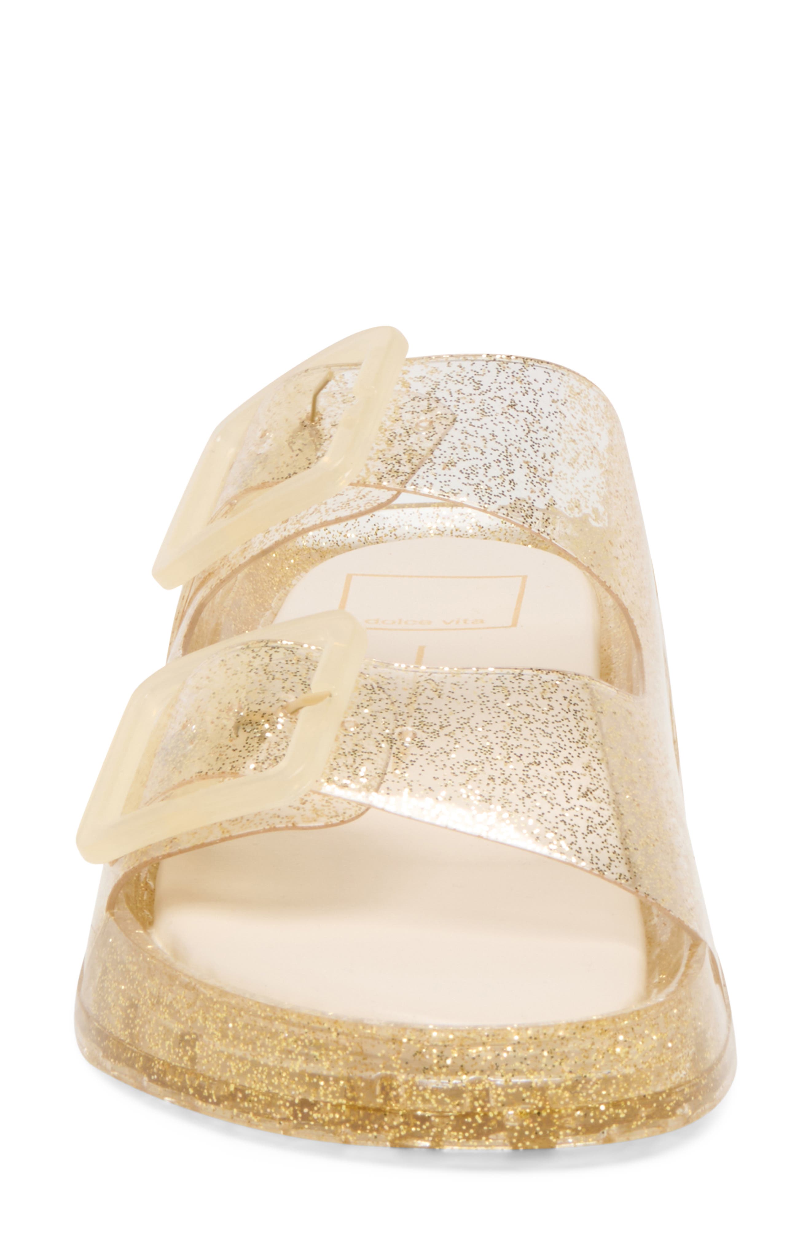 Julio Jelly Sandal, Alternate, color, GOLD