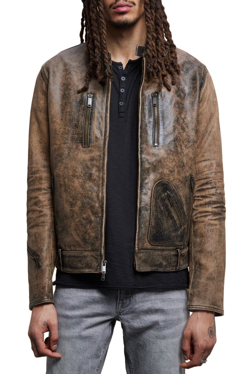 John Varvatos James Racer Jacket, Main, color, 
