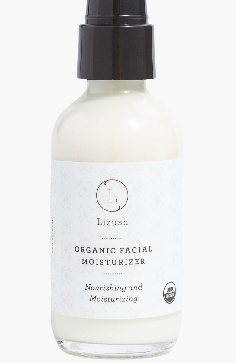 Lizush ORGANIC FACIAL MOISTURIZER Nourishing and Moisturizing, Main, color, NO COLOR