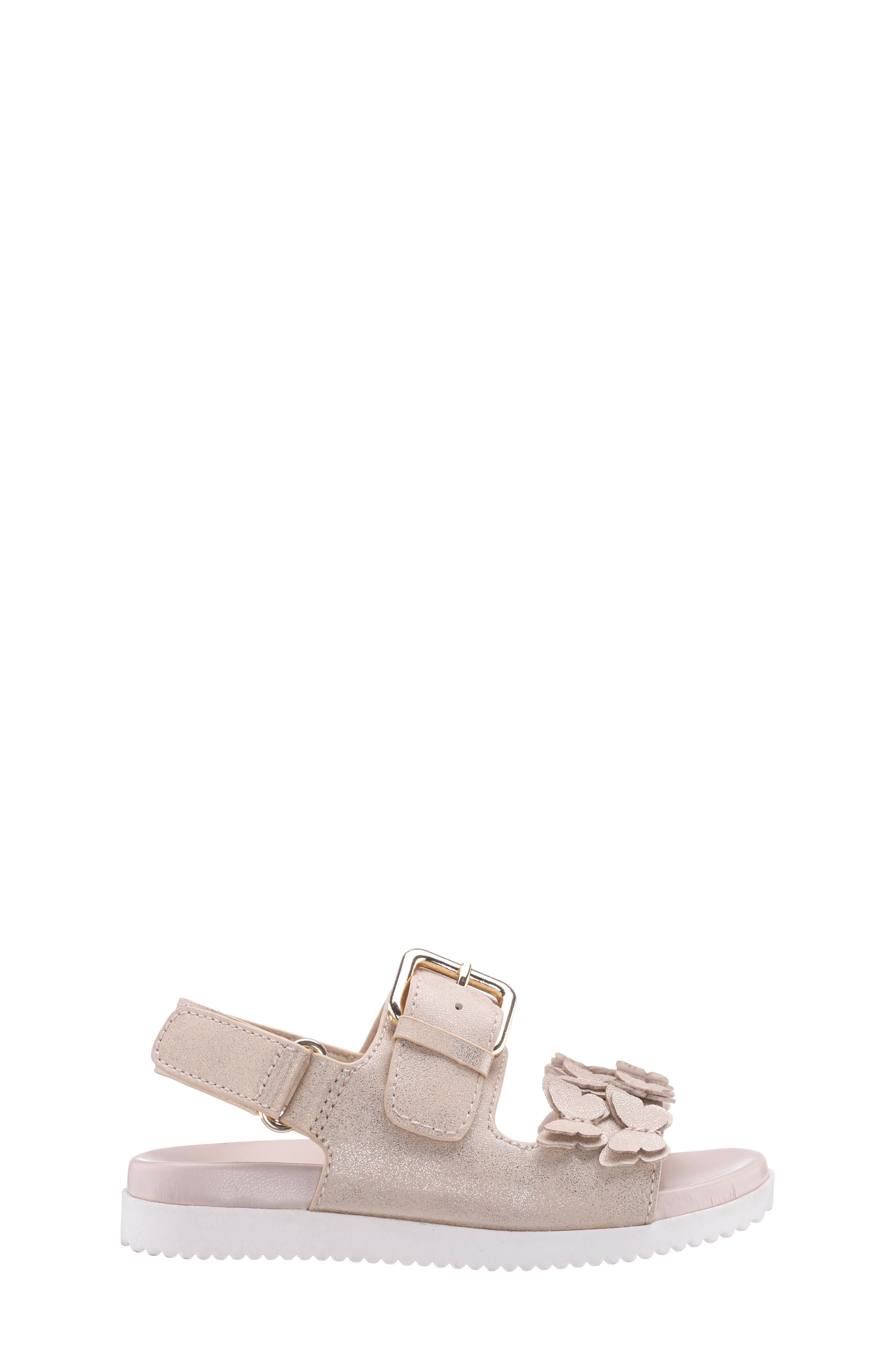 Nina Kids' Pollie Sandal, Alternate, color, Light Gold