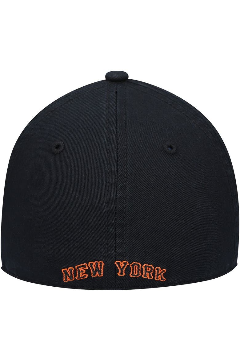 Men's '47 Black NY Giants Cooperstown Collection Franchise Logo Fitted Hat, Alternate, color, Black