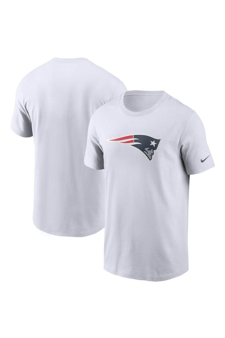 Men's Nike White New England Patriots Primary Logo T-Shirt, Main, color, White