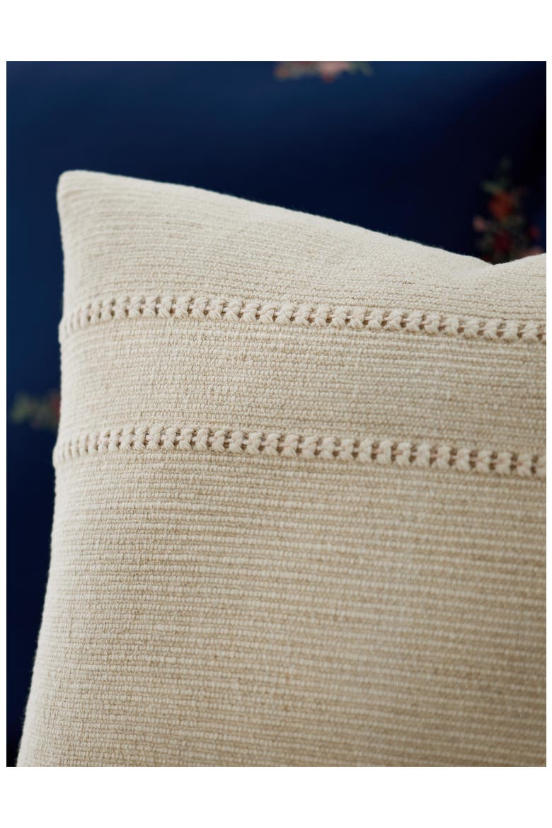 Eleanor Accent Pillow, Alternate, color, SAND