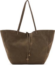 MANGO Suede Shopper Bag