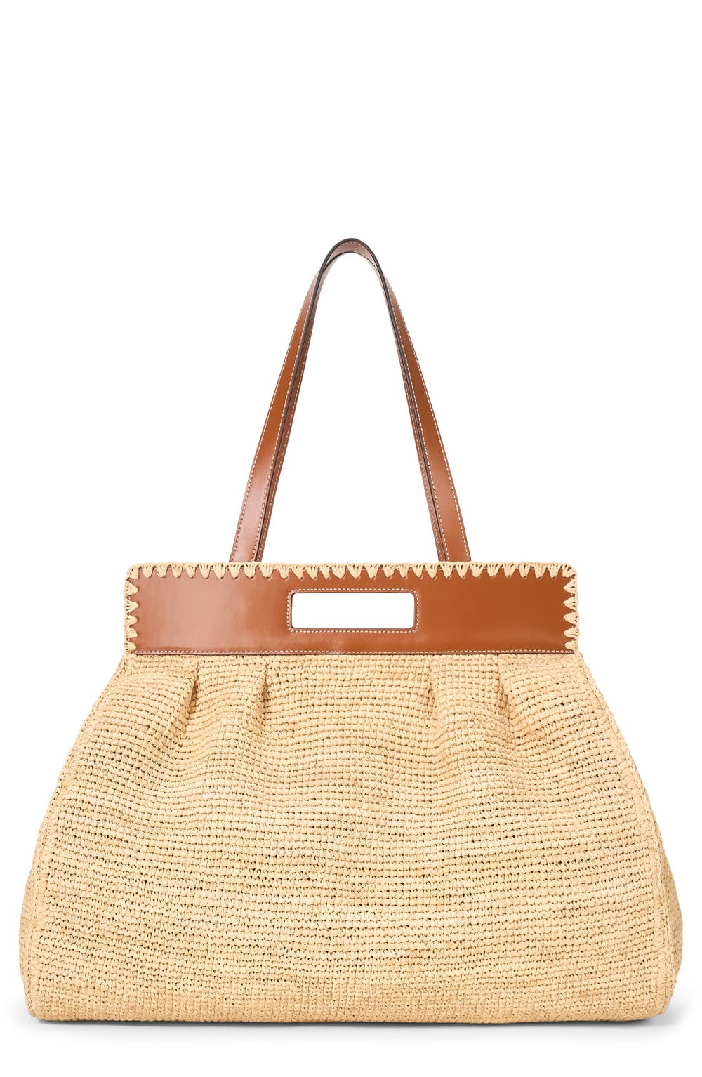 Rue Raffia Tote Bag, color, NATURAL/ TAN