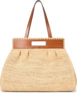 STAUD Rue Raffia Tote Bag