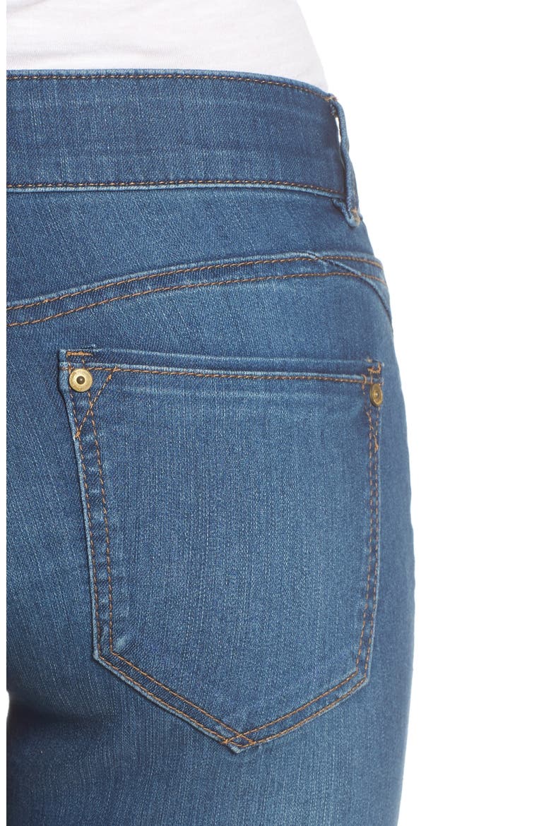 Ab-Solution Ankle Skimmer Jeans (Nordstrom Exclusive), Alternate, color, BLUE