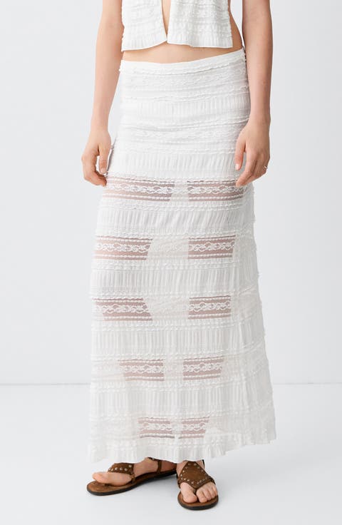 Lace Maxi Skirt