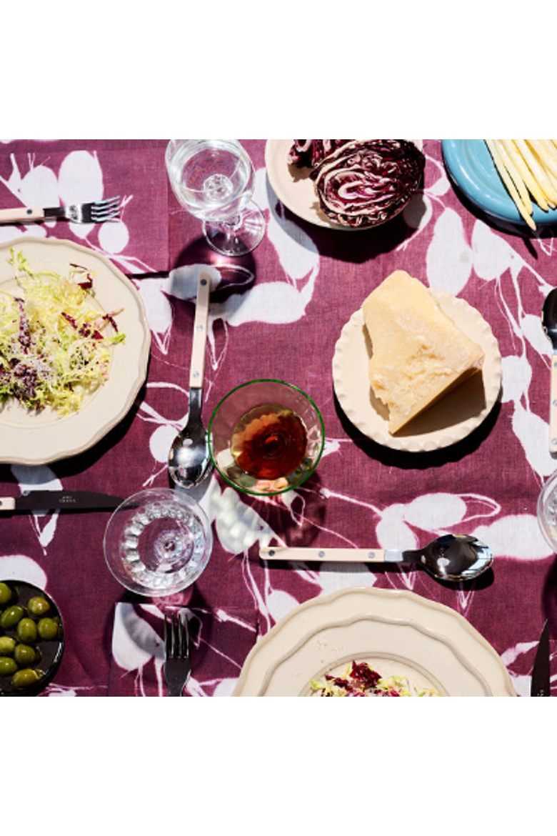 Porto Tablecloth, Alternate, color, Aubergine