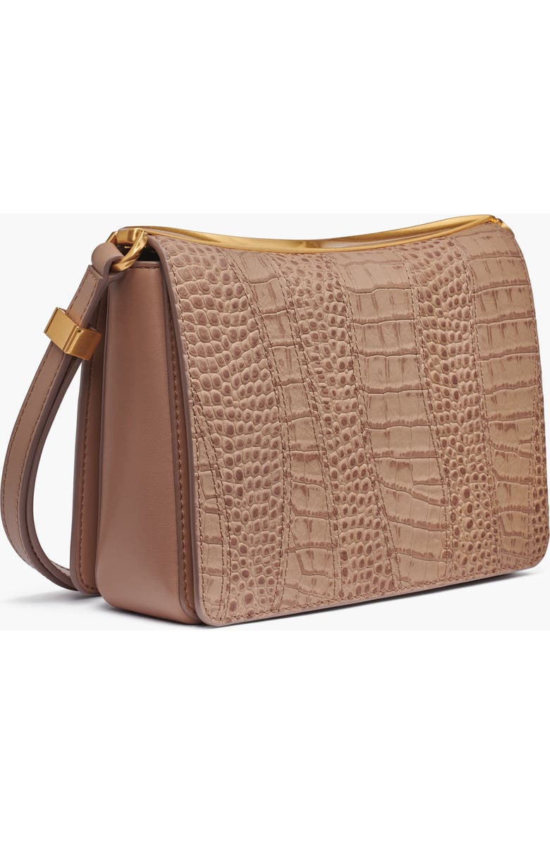 Donna Karan New York Jericho Croco Wave Shoulder, Alternate, color,