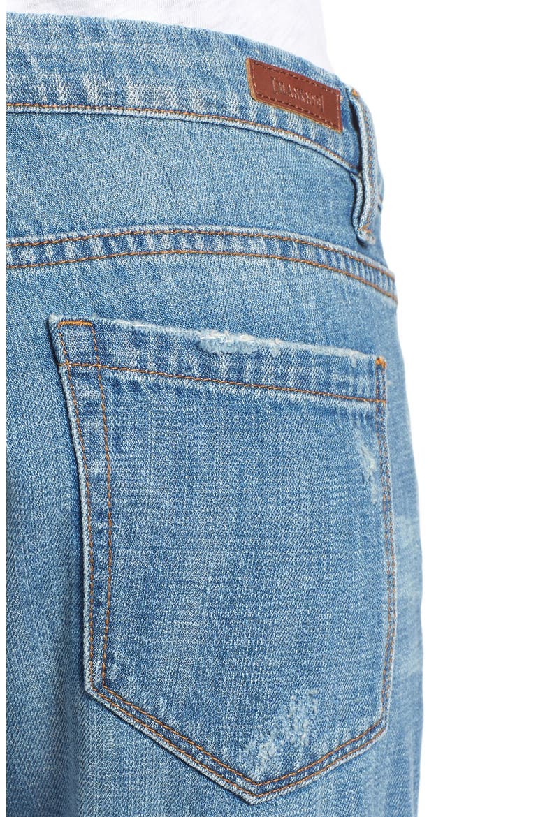'Meant to Be' High Rise Distressed Boyfriend Jeans, Alternate, color, TOMBOY