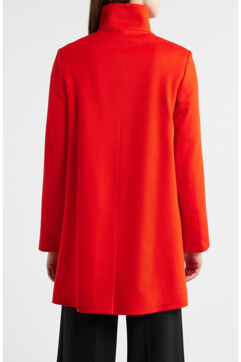 Fleurette Grace Stand Collar Wool Coat (Nordstrom Exclusive