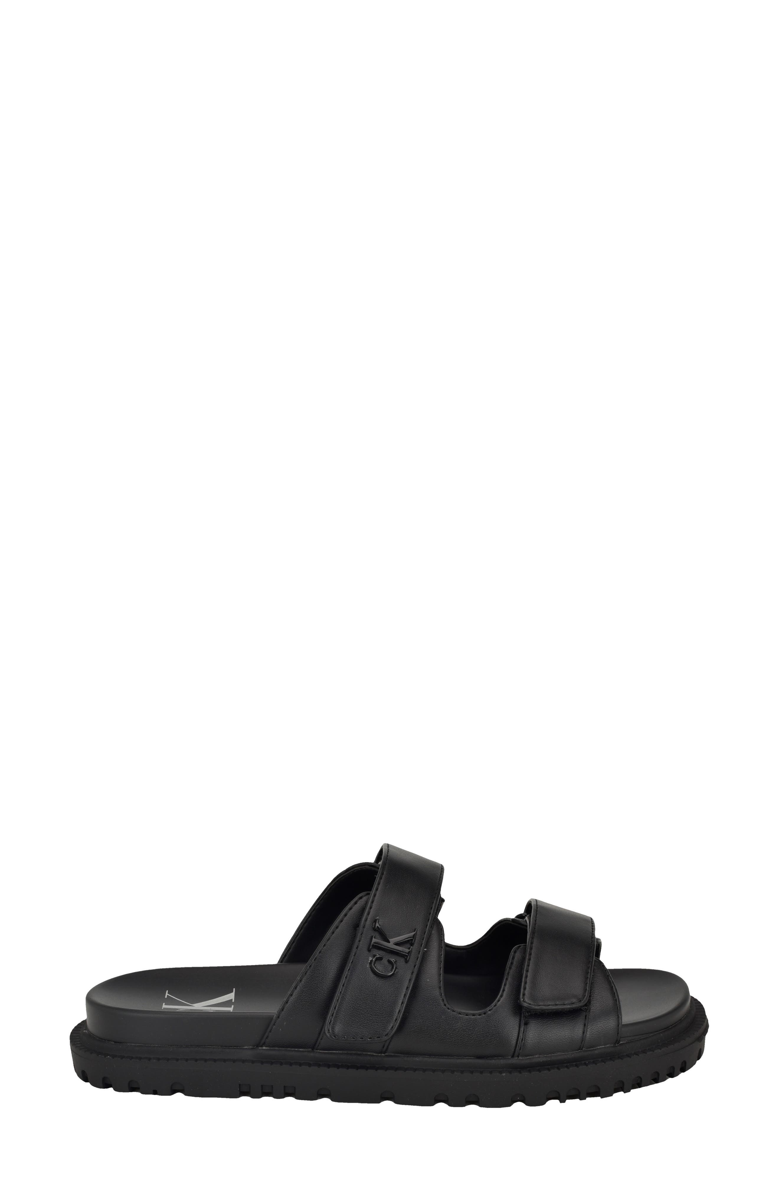 Calvin Klein Donnie Slide Sandal, Alternate, color, 