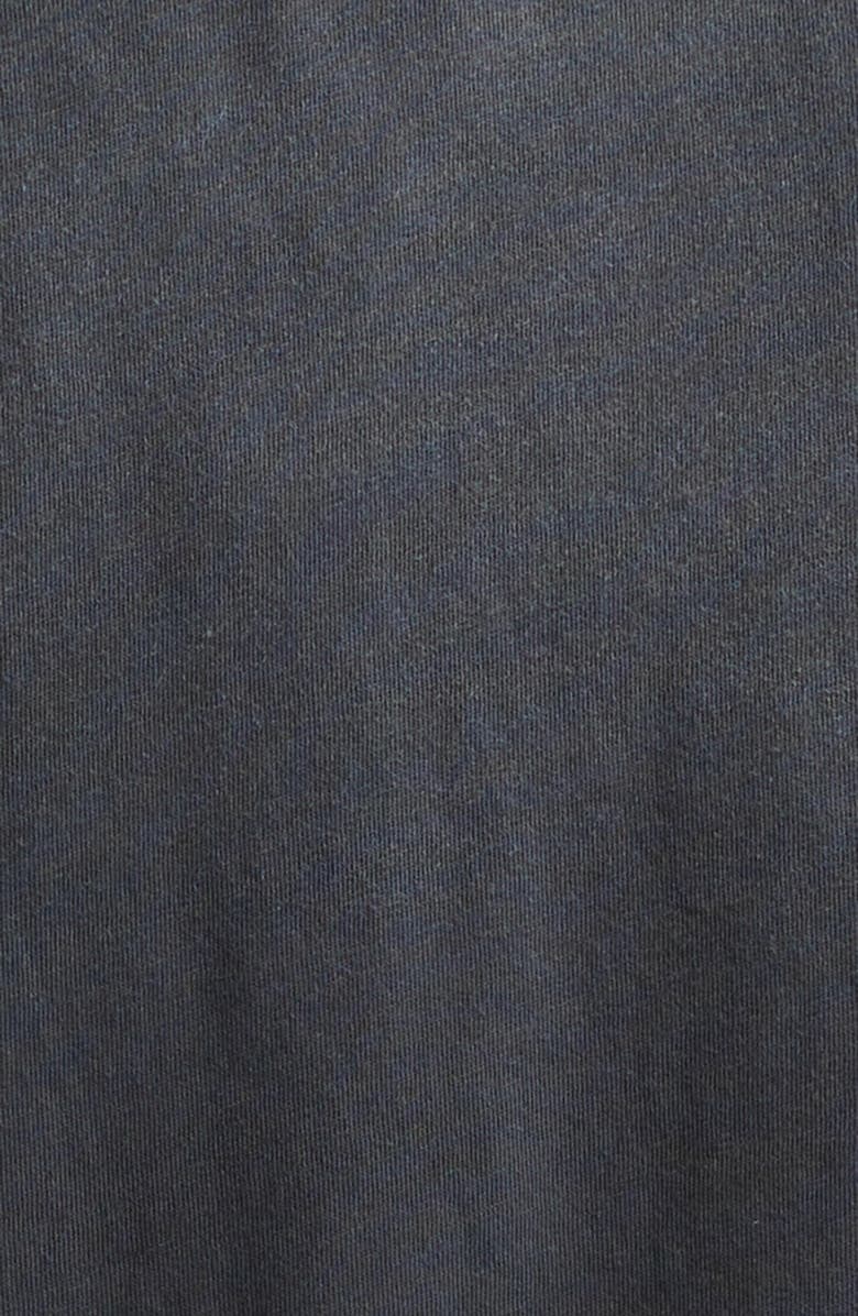 LU'U DAN Wadded Cotton Graphic Muscle Tee, Alternate, color, Faded Black