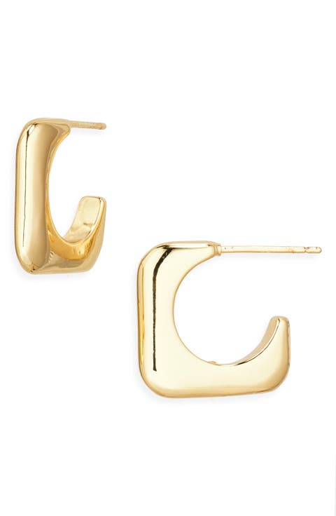 Square Hoop Earrings