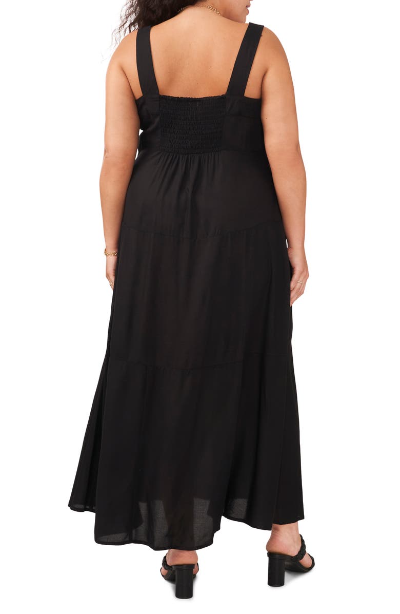 Vince Camuto Sleeveless Tiered Maxi Dress, Alternate, color, 