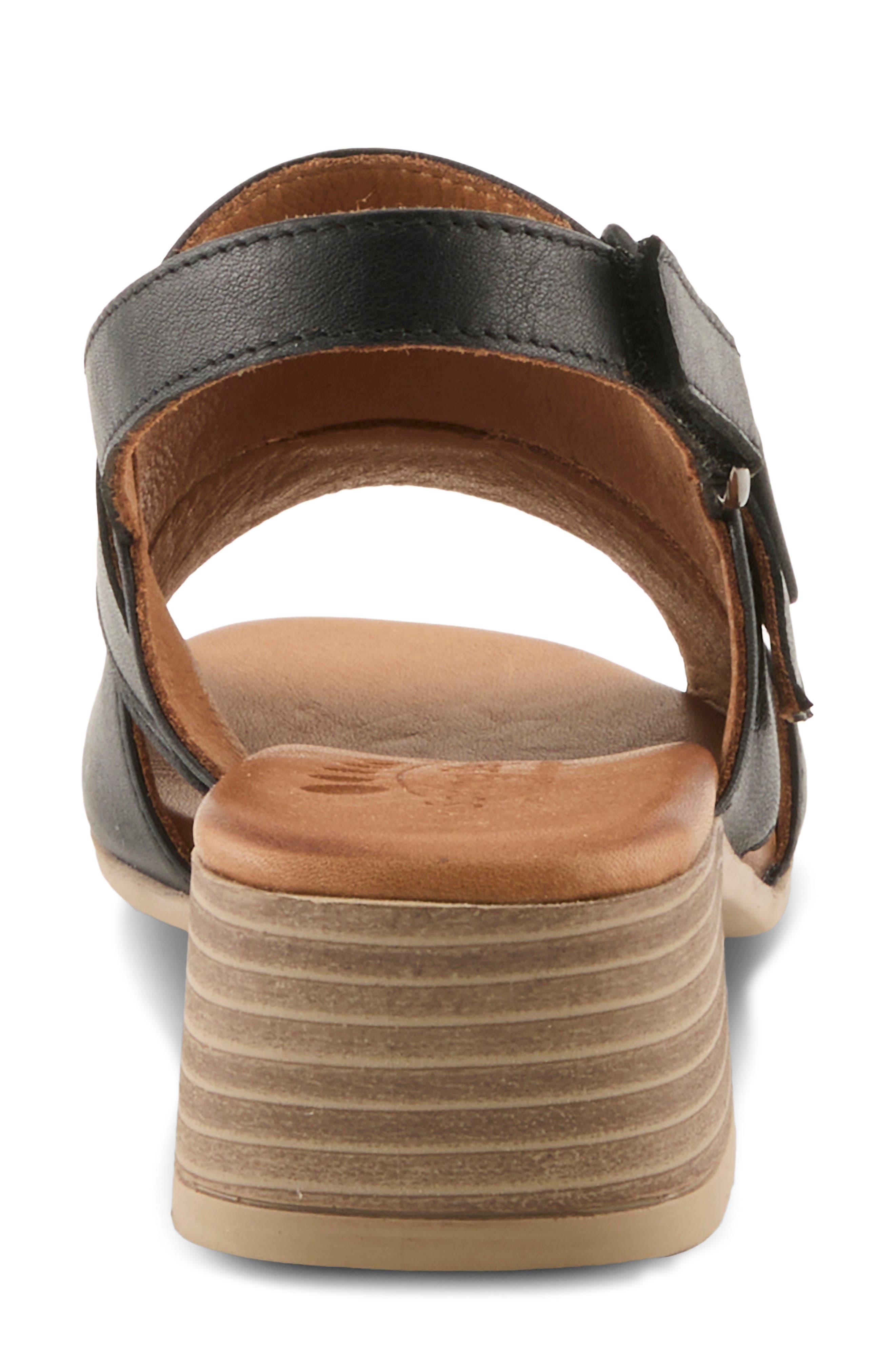 Spring Step Acoliana Slingback Sandal, Alternate, color, Black