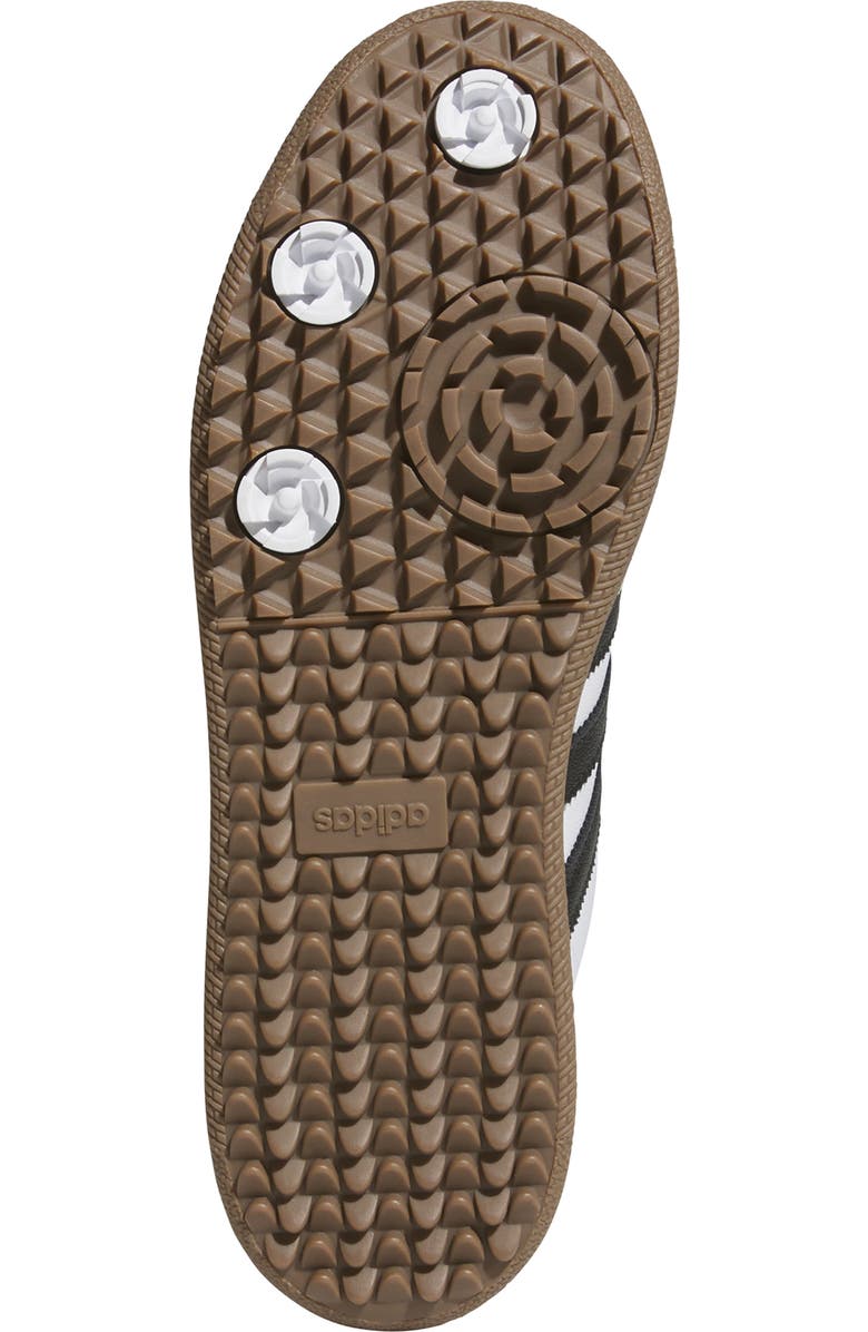 adidas Samba Lux Spikeless Golf Shoe, Alternate, color, Ftwwht/Cbl