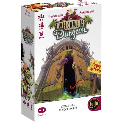 Welcome To The Dungeon Iello Family Board Game, Ages 10+, 24 Players, 30 Min