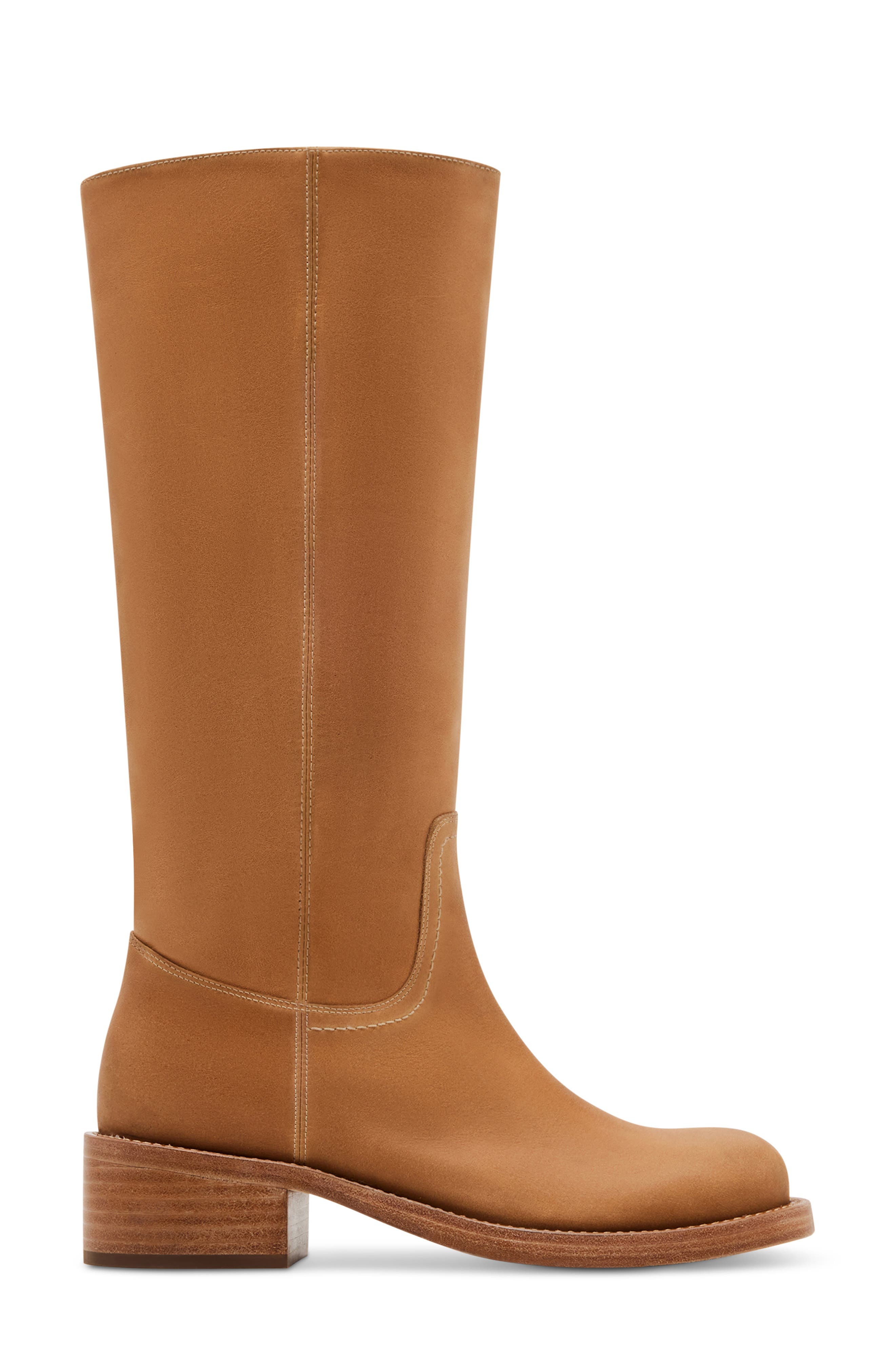 Steve Madden Riggs Knee High Boot, Alternate, color, Banana Lea