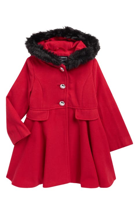 Kids' Princess Coat with Faux Fur Hood (Toddler)