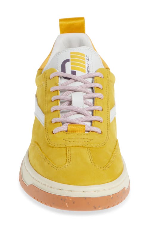Oncept Panama Low Top Sneaker In Yellow Maize