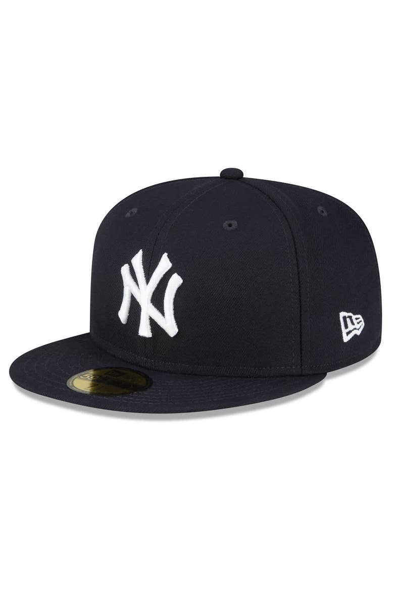 New Era Men's New Era  Navy New York Yankees 2025 MLB Postseason Side Patch 59FIFTY Fitted Hat, Alternate, color, 