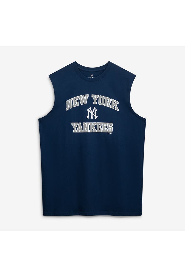 Men's Fanatics  Navy New York Yankees Big & Tall Heart & Soul Muscle Tank Top, Main, color, Navy