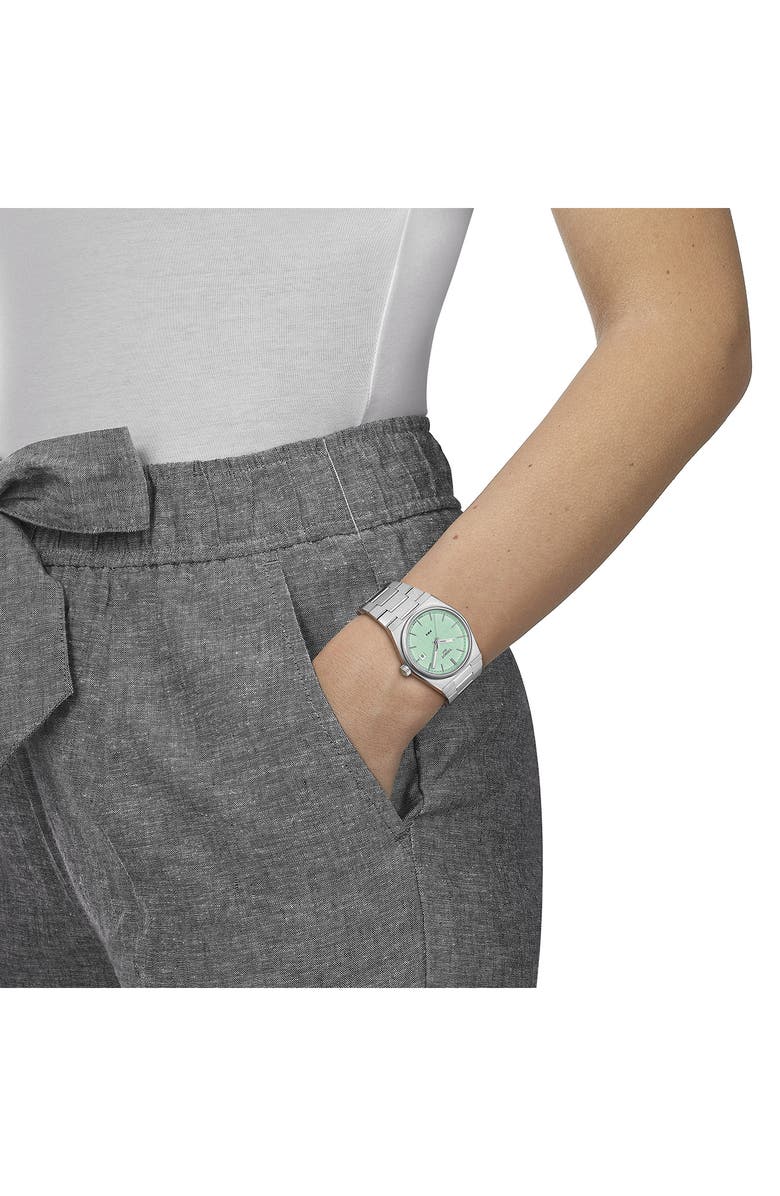 Tissot PRX Bracelet Watch, 35mm, Alternate, color, Grey