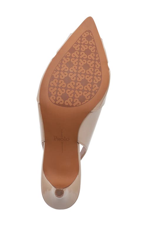 Linea Paolo Nelly Pointed Toe Slingback Pump In Maple Sugar