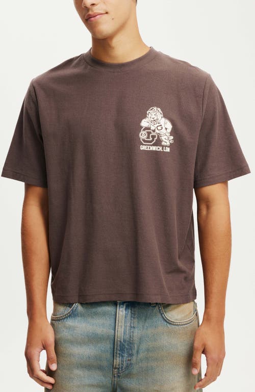 COTTON ON CROPPED FIT GRAPHIC T-SHIRT 